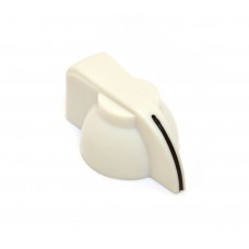 CHK-700W (1) White Chicken Head Knob for Split Shaft