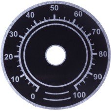 DIAL-60 (1) Large Dial Plate 0-100 Indicator Marks for Pedal