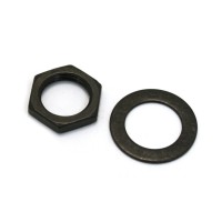 EP-0654-003 Black Nut & Dress Washer for Switchcraft Jacks EP-0654-003 Black Nut & Dress Washer for Switchcraft Jacks