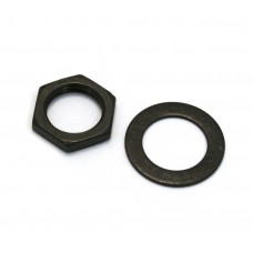 EP-0654-003 Black Nut & Dress Washer for Switchcraft Jacks