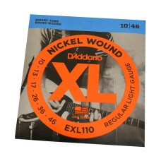 EXL110 D'Addario Electric Guitar Strings 10-46 Light Set
