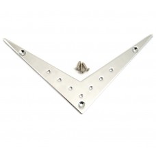 FVT-7ST-C  Chrome 7 String Vee Style Guitar Tailpiece