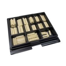 GP170 Grover Guitar Top Nut Assortment Parts Tray for Shops or Luthiers 114 Total Nuts