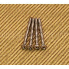 GS-0005-005 (4) Stainless Steel Neck Plate Screws #8 x 1-3/4"