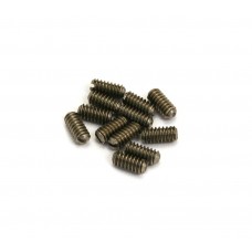 GS-3374-005 Bridge Height Screws For Guitar (12) Slot Head, #4-40 x 1/4" STEEL