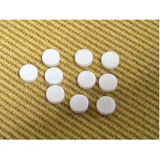 LT-8487 Fingerboard 1/4" Inlay Dots Clay Color 6.3mm