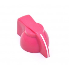 P-300HP Hot Pink Chicken Head Knob for Solid Shaft