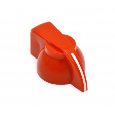 P-300R Red Chicken Head Knob for Solid Shaft