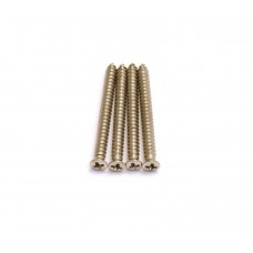 P90SCN (4) Nickel P90 Guitar Pickup Mounting Screws