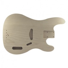 PBVU-ASH WD Unfinished Ash 1951 Tele P Bass Style Body