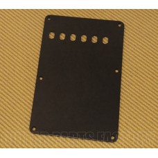 PG-0556-023 1-Ply Black 6-Hole Back Plate Backplate Strat Stratocaster Guitar