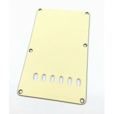 PG-0556-048 Vintage Cream 3-ply Back Plate for Fender Stratocaster/Strat 