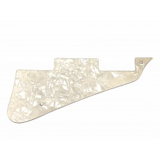 PG-ELP-055 3-Ply White Pearloid Pickguard for Standard Les Paul