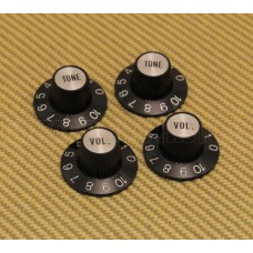 PK-0140-USAS Silver Black Witch Hat Knob Set for USA CTS