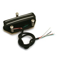 PU-THRA-BC Alnico 5 Chrome Rail Bridge Pickup for Fender Telecaster Tele PU-THRA-BC Alnico 5 Chrome Rail Bridge Pickup for Fender Telecaster Tele