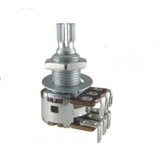 R-VBM2-500KM-SP MN500K Potentiometer Bourns Dual MN Taper Blend-Balance Center Detent Split Shaft