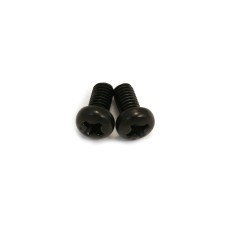 SS-IMPB (2) Black Import Pickup Switch Screws for Box Switches YM-50/ 30