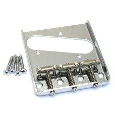 TB-0020-010 Chrome Vintage Threaded 3-saddle Bridge for Fender Telecaster/Tele® 