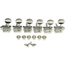 TK-0780-L01 Left-Handed Vintage Style 6-Inline Machine Heads Fender and Similar Guitars