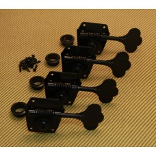 TK-0790-003 Gotoh Black Vintage Style Reverse Bass Machine Tuners