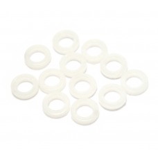 TK-7716-025 (12) White Nylon Washers For Sealed Guitar Keys