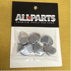 TK-7729-010 Grover Kidney Bean Guitar Tuning Key Buttons Chrome 6 with Screws