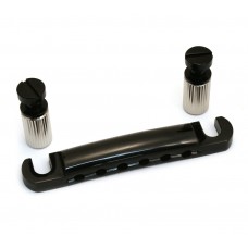 TP-0400-003 Gotoh Black Stop Tailpiece with Studs For Gibson Guitar 
