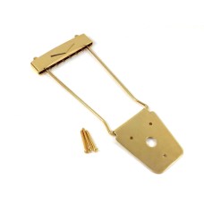 TP-0488-002 Gold Trapeze Tailpiece for Thick Hollowbody/Archtop/Jazz Guitar