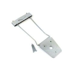 TP-0488-010 Chrome Trapeze Tailpiece for Thick Hollowbody/Archtop/Jazz Guitar