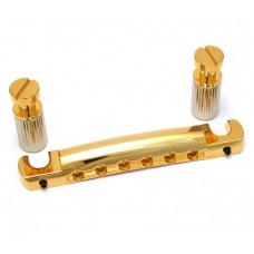 TP-3407-002 Gotoh Gold Aluminum Wrap Bridge/Tailpiece for USA Gibson Guitar 