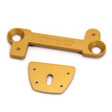 TP-3770-002 Vibramate V7 Gold Adapter Plate for Bigsby B7 Gibson® Les Paul