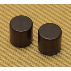 WBRK-R (2) Rosewood Wood Barrel Knobs Guitar/Bass