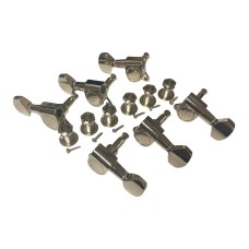 WJ-07-NK Wilkinson 3 + 3 Nickel Guitar 10 mm Machine Heads 