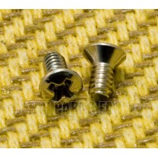 001-5719-049 (2) Fender USA Switchcraft Slide Switch Screws 0015719049