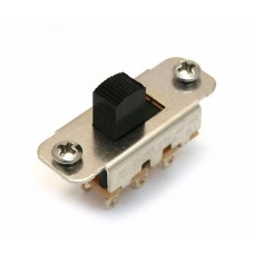 001-7079-049 Switchcraft Slide Switch for Jaguar/Jazzmaster Guitar with Black Tip 0017079049