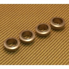 001-9509-049 (4) Nickel Fender 50s 60s USA Reissue Vintage Bass Tuner Bushings 0019509049