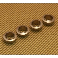 001-9509-049 (4) Nickel Fender 50s 60s USA Reissue Vintage Bass Tuner Bushings 0019509049