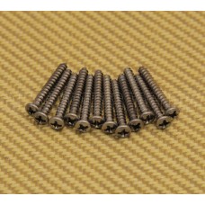 002-1422-049 12 Genuine Fender Stainless USA Bass & Telecaster Bridge Mounting Screws 0021422049