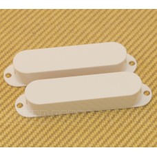 003-5570-049 Genuine Fender White '65 Mustang & Bronco Bass Guitar Pickup Covers 0035570049