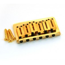 003-6808-000 Fender American Series Gold Hardtail Strat Guitar Bridge 0036808000