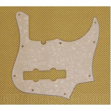004-9435-000 Genuine Fender White Pearl Jazz Bass Deluxe 4-String Pickguard 9 Hole 0049435000
