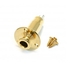 005-1826-044 Gold Acoustic Guitar Fender DG Series Endpin End Pin Output Jack