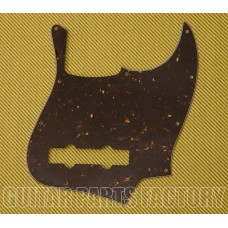 005-3308-049 Fender 10-Hole 4-Ply Brown Shell Pickguard for 5-String Deluxe Active Jazz Electric Bass Guitar 0053308049