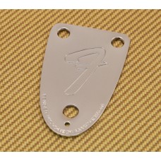 005-5259-000 Fender Bass 3 Bolt Logo 75' Reissue Neck Plate 0055259000