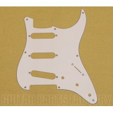 005-5433-000 3-Ply White Pickguard For Squier by Fender Strat Stratocaster Guitar 0055433000