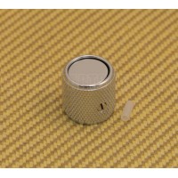 005-9272-049 Fender Chrome S-1 Precision P Tele  Bass Cap & Bottom Knob Complete 0059272049