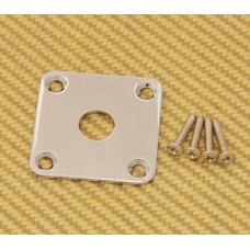 008-1155-000 Fender Chrome Square Metal Jack Plate