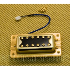 009-6643-000 Gretsch Pickup, Blacktop Filter’Tron, Bridge, w/ Hardware, Gold 0096643000