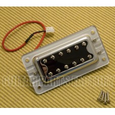 009-6644-000 Gretsch Pickup, Blacktop Filter’Tron, Neck, w/ Hardware, Chrome 0096644000