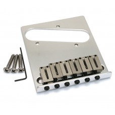 099-0807-100 Modern Fender Chrome American Tele Guitar Telecaster Bridge 0990807100